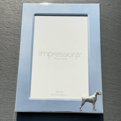Dobermann Photo Frame - Portrait | Alden Arts