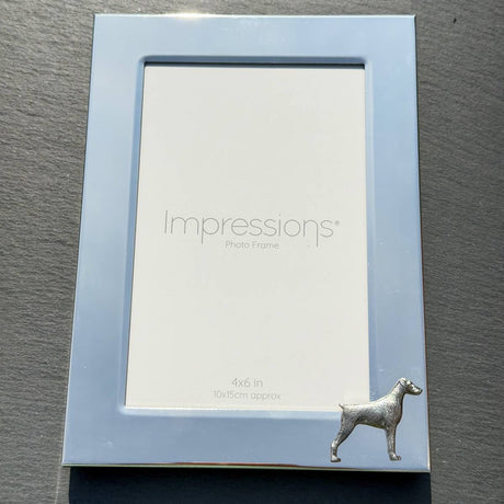 Dobermann Photo Frame - Portrait | Alden Arts