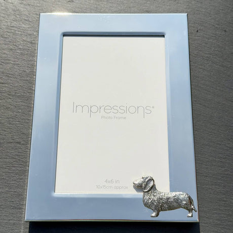 Dachshund Wire Hair Photo Frame - Portrait | Alden Arts