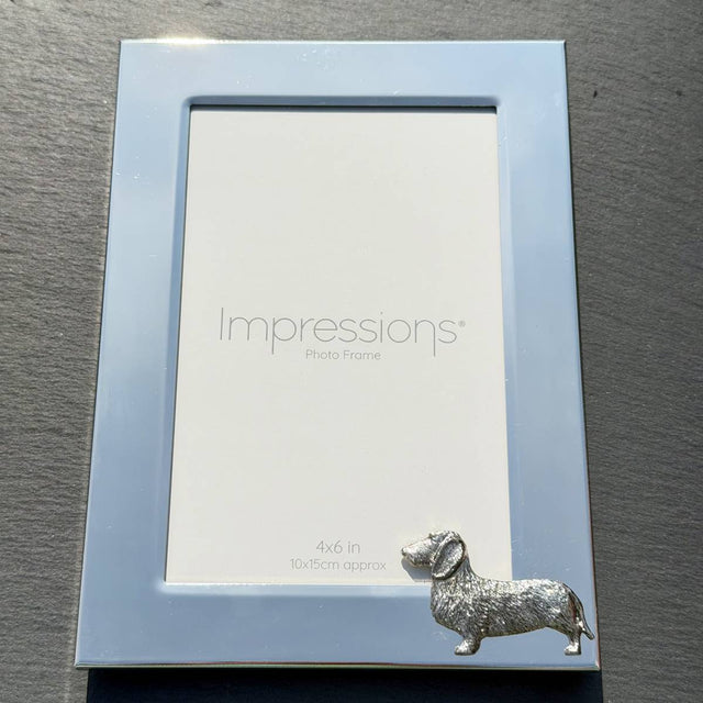 Dachshund Wire Hair Photo Frame - Portrait | Alden Arts