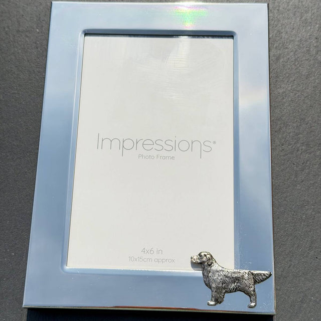 Golden Retriever Photo Frame - Portrait | Alden Arts