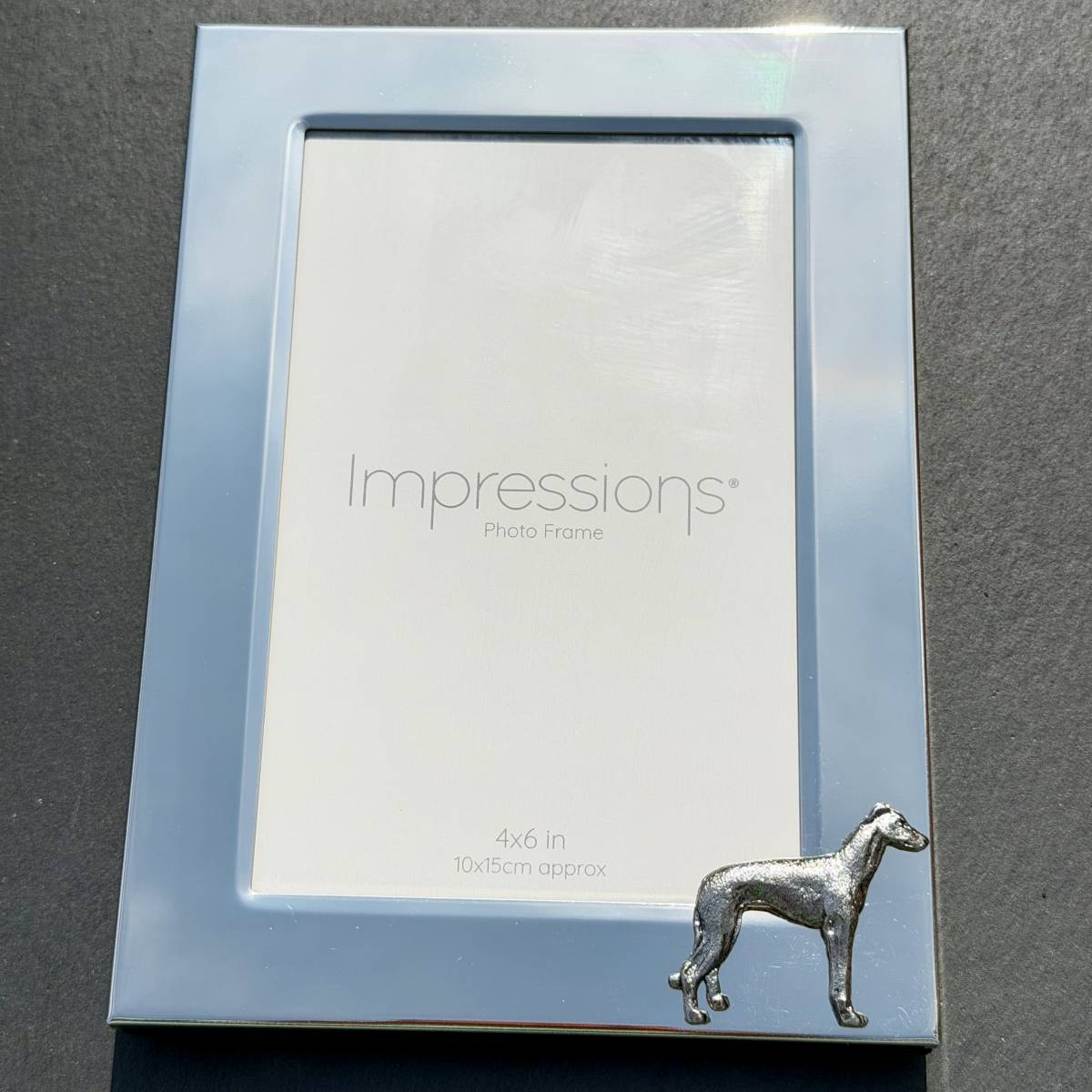Greyhound Photo Frame - Portrait | Alden Arts