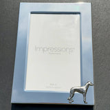 Greyhound Photo Frame - Portrait | Alden Arts