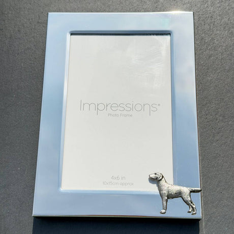 German Wire Hair Pointer Photo Frame - Portrait | Alden Arts