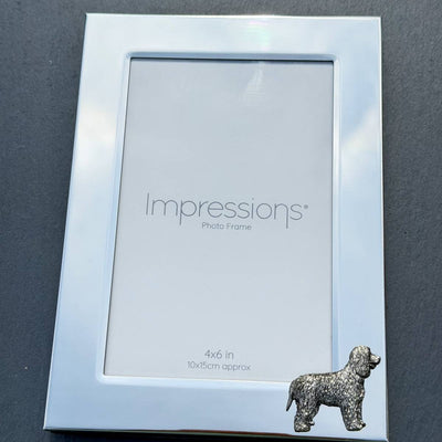 Irish Water Spaniel Photo Frame - Portrait | Alden Arts