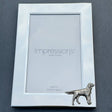 Munsterlander Large Photo Frame - Portrait | Alden Arts