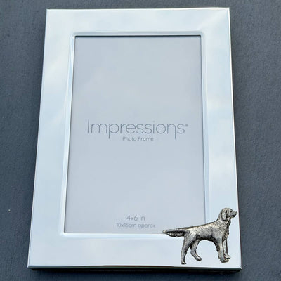 Munsterlander Large Photo Frame - Portrait | Alden Arts