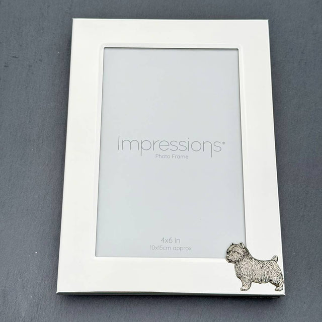 Norwich Terrier Photo Frame - Portrait | Alden Arts