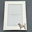 Otterhound Photo Frame - Portrait | Alden Arts