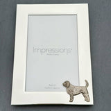 Otterhound Photo Frame - Portrait | Alden Arts