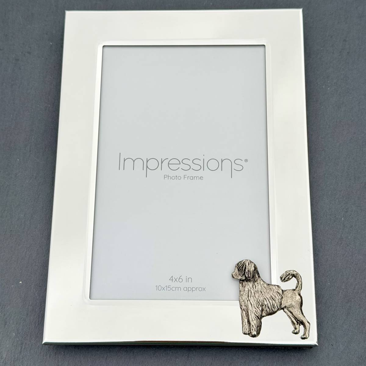 Portuguese Water Dog Photo Frame - Portrait | Alden Arts
