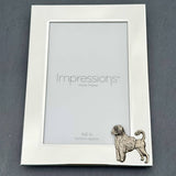 Portuguese Water Dog Photo Frame - Portrait | Alden Arts