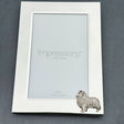 Rough Collie Photo Frame - Portrait | Alden Arts