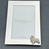 Rough Collie Photo Frame - Portrait | Alden Arts
