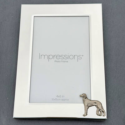Saluki Photo Frame - Portrait | Alden Arts