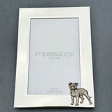 Staffordshire Bull Terrier Photo Frame - Portrait | Alden Arts