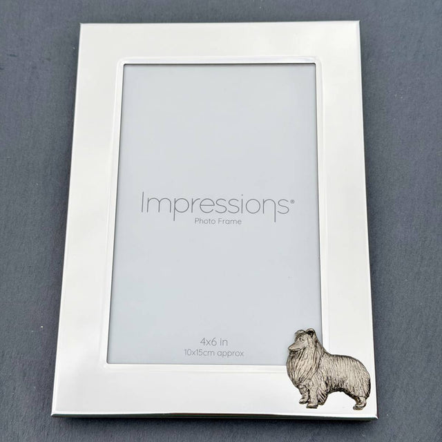Shetland Sheepdog Photo Frame - Portrait | Alden Arts