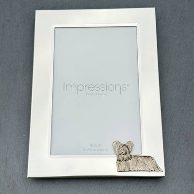Skye Terrier Photo Frame - Portrait | Alden Arts