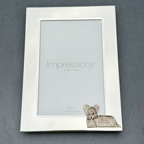Skye Terrier Photo Frame - Portrait | Alden Arts