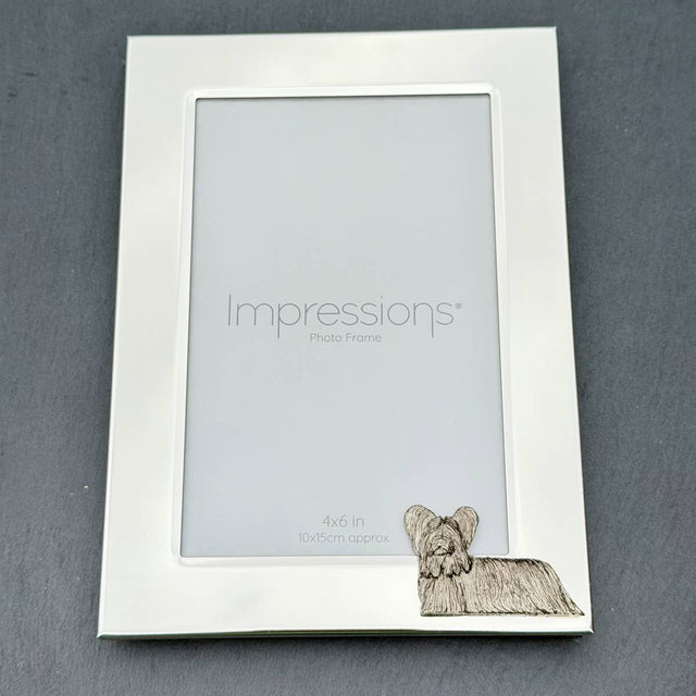 Skye Terrier Photo Frame - Portrait | Alden Arts