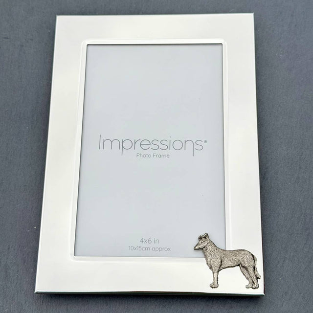 Smooth Collie Photo Frame - Portrait | Alden Arts