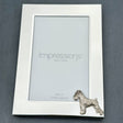 Schnauzer Miniature Photo Frame - Portrait | Alden Arts