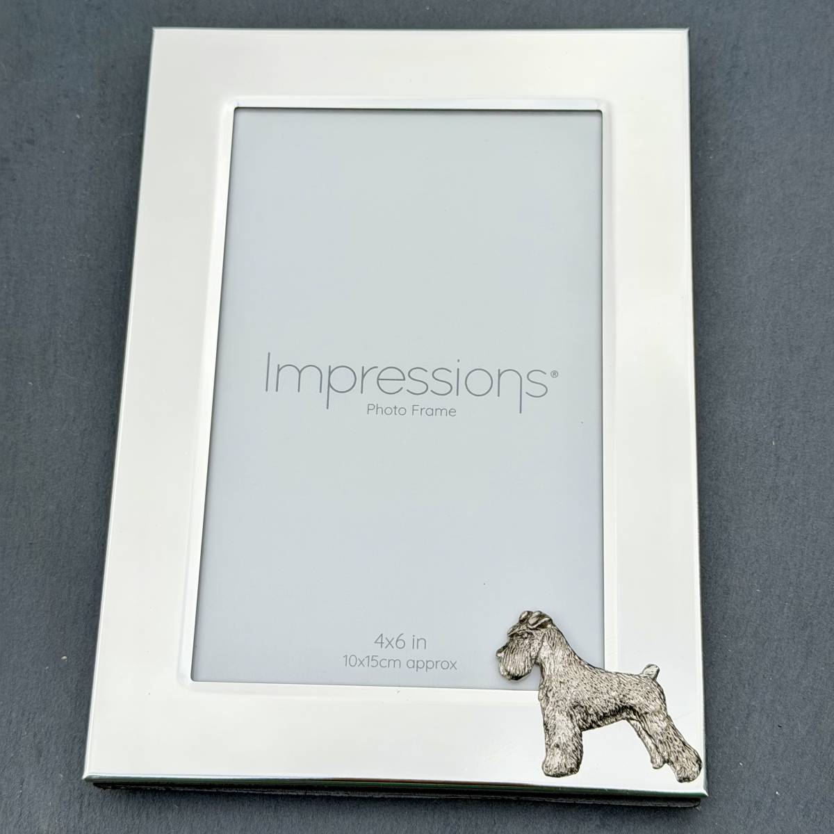 Schnauzer Miniature Photo Frame - Portrait | Alden Arts