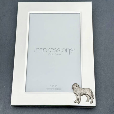 St Bernard Photo Frame - Portrait | Alden Arts