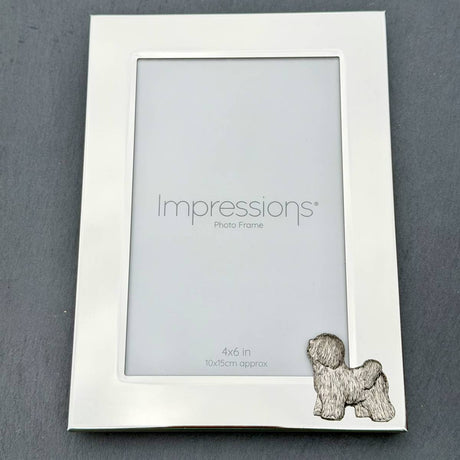 Tibetan Terrier Photo Frame - Portrait | Alden Arts