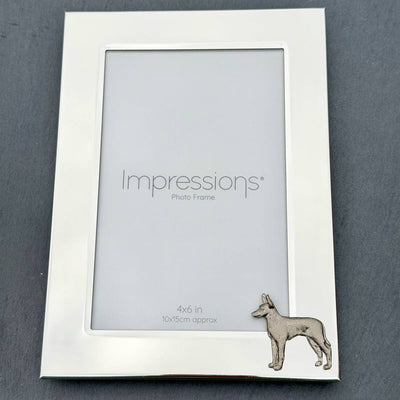 Toy Terrier Photo Frame - Portrait | Alden Arts