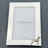 Weimaraner Photo Frame - Portrait | Alden Arts