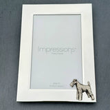 Welsh Terrier Photo Frame - Portrait | Alden Arts
