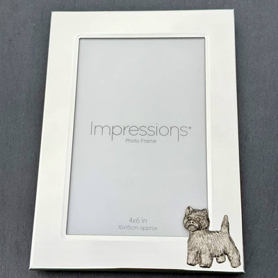West Highland White Small Photo Frame - Portrait | Alden Arts