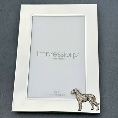Wolfhound Photo Frame - Portrait | Alden Arts