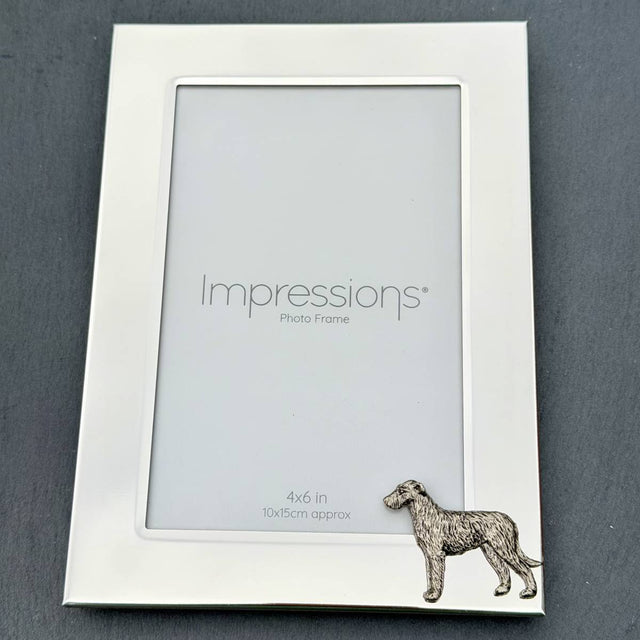 Wolfhound Photo Frame - Portrait | Alden Arts