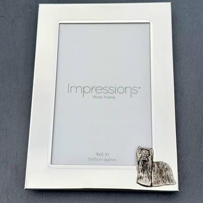 Yorkshire Terrier Photo Frame - Portrait | Alden Arts