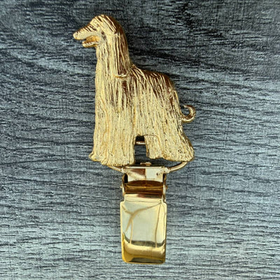 Afghan Show Ring Clip - Gold Plate | Alden Arts