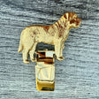 Bull Mastiff Show Ring Clip - Gold Plate | Alden Arts