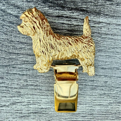 Cairn Show Ring Clip - Gold Plate | Alden Arts