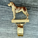 Great Dane Show Ring Clip - Gold Plate | Alden Arts