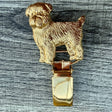Griffon Rough Show Ring Clip - Gold Plate | Alden Arts