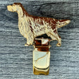 Irish Setter Show Ring Clip - Gold Plate | Alden Arts