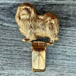 Japanese Chin Show Ring Clip - Gold Plate | Alden Arts