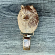 Keeshond Show Ring Clip - Gold Plate | Alden Arts