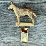 Kelpie Show Ring Clip - Gold Plate | Alden Arts