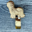 Old English Sheepdog Show Cut Show Ring Clip - Gold Plate | Alden Arts