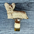 Skye Terrier Show Ring Clip - Gold Plate | Alden Arts