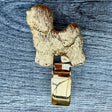 Tibetan Terrier Show Ring Clip - Gold Plate | Alden Arts