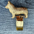 Vallhund Show Ring Clip - Gold Plate | Alden Arts