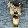 Wheaten Show Ring Clip - Gold Plate | Alden Arts